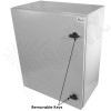 Altelix 24x20x12 Steel Weatherproof NEMA Enclosure with Dual Cooling Fans, 120 VAC Outlets and Power Cord