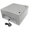 Altelix 24x24x12 120VAC 20A Steel NEMA 4X Enclosure with 19" Wide 6U Rack, 20A Power Outlets and Power Cord