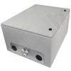 Altelix 28x24x16 Vented Steel Weatherproof NEMA Enclosure with Steel Equipment Mounting Plate