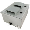 Altelix 16x12x8 Vented Fiberglass Weatherproof NEMA Enclosure with 24 VDC Cooling Fan