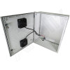 Altelix 24x20x9 Vented Fiberglass Weatherproof NEMA Enclosure with Dual 12 VDC Cooling Fans