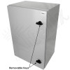 Altelix 24x16x12 Vented Steel Weatherproof NEMA Enclosure with 120 VAC Outlets and Power Cord