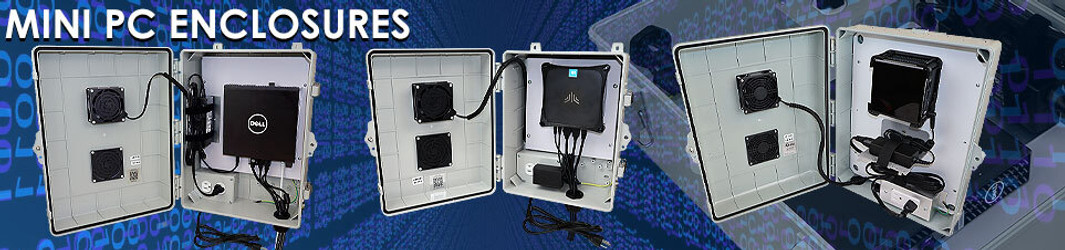 Enclosures for Mini PC Computers Enclosures for Mini PC Computers