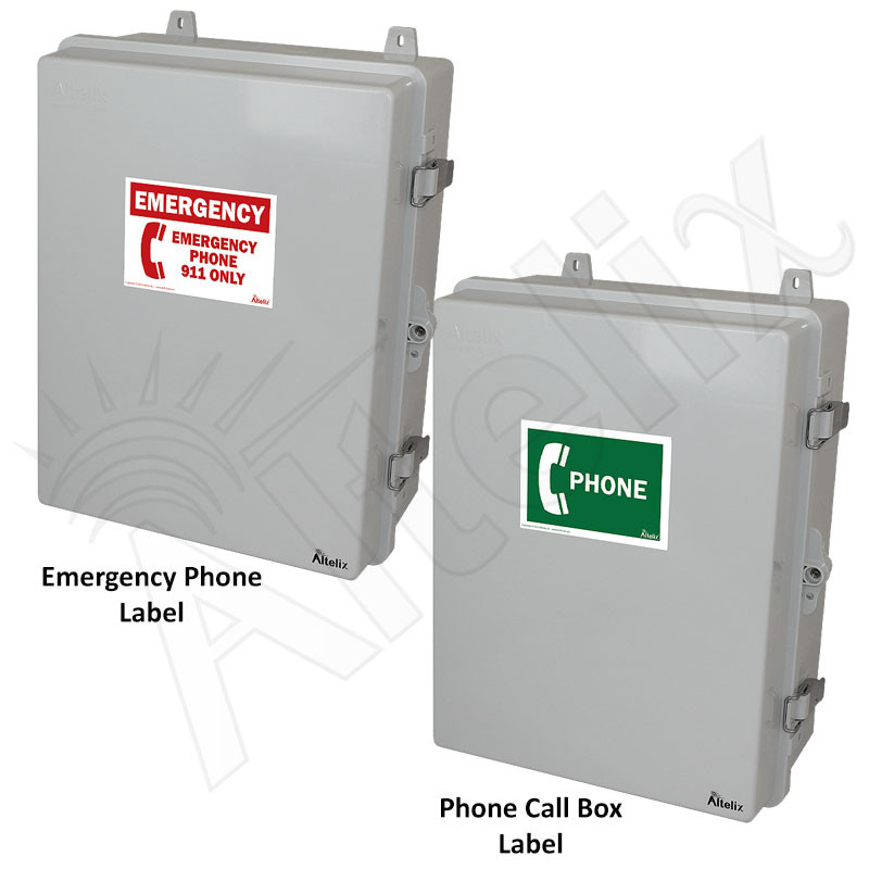 Weatherproof Phone /Call Boxes and Emergency Phone Enclosures