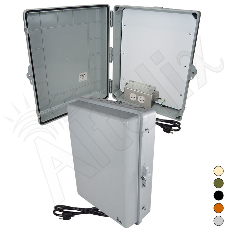 Altelix 17x14x6 Polycarbonate + ABS RF Transparent Outdoor WiFi