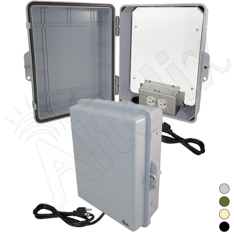 Altelix 14x11x5 Polycarbonate + ABS RF Transparent Outdoor WiFi