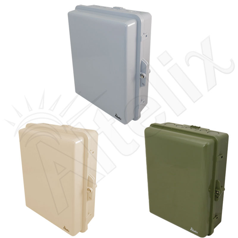 Altelix 14x11x5 Polycarbonate Outdoor Enclosure with No-Drill