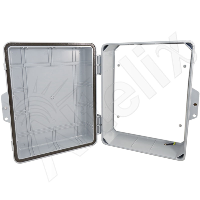 Altelix 14x11x5 Polycarbonate Indoor/Outdoor Enclosure with No