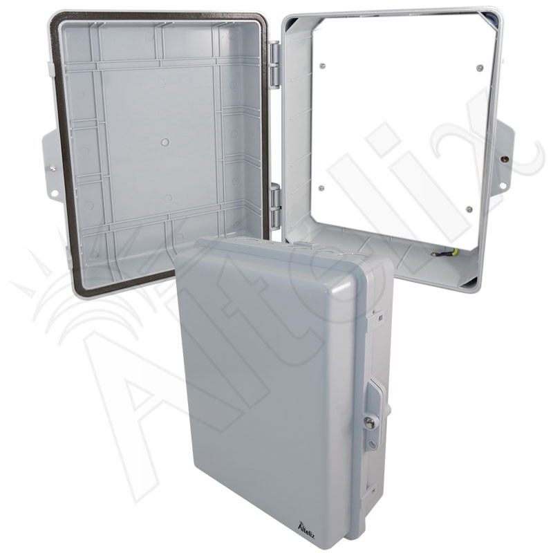 Altelix 14x11x5 Polycarbonate Indoor/Outdoor Enclosure with No