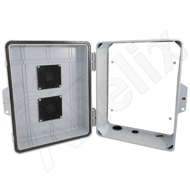 ne② Altelix 14x11x5 Polycarbonate Vented Outdoor Enclosure with No