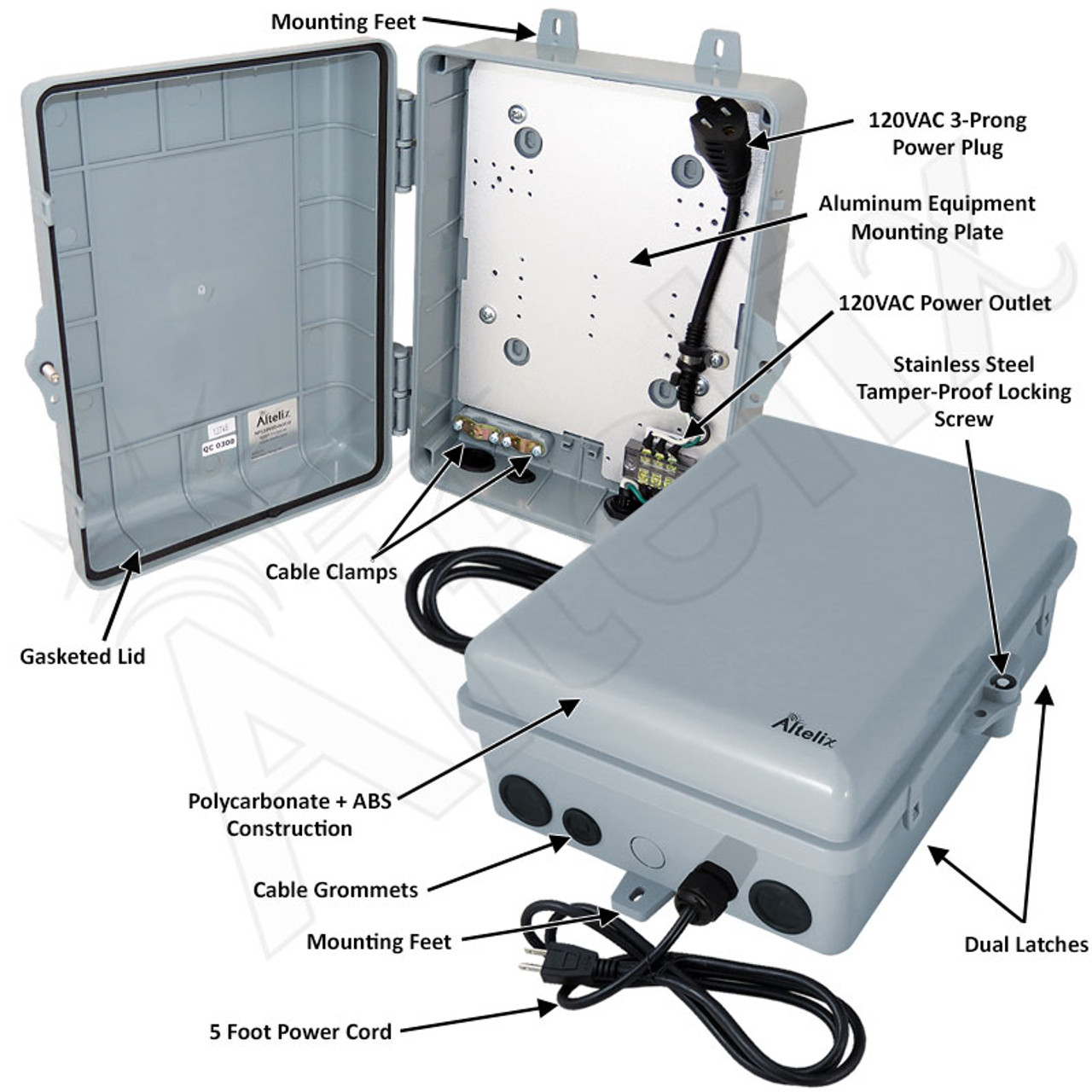 Outdoor Enclosures  NEMA Rated & Weatherproof Outdoor Box