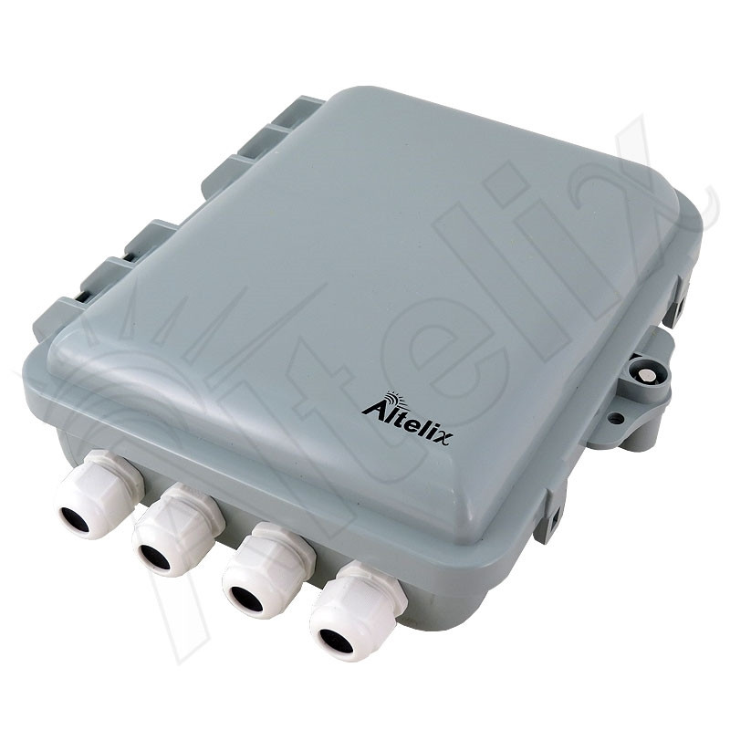 Altelix 9x8x3 IP66 NEMA 4X PC+ABS Weatherproof Utility Box with