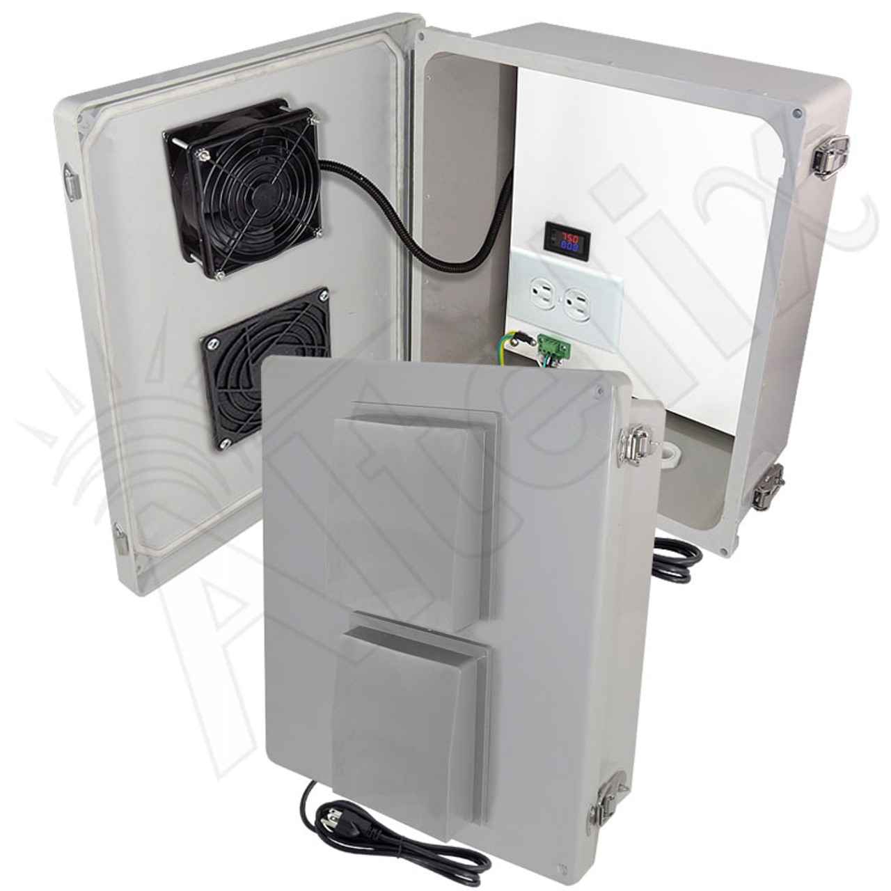 Altelix 14x12x6 Fiberglass WiFi Weatherproof Vented NEMA