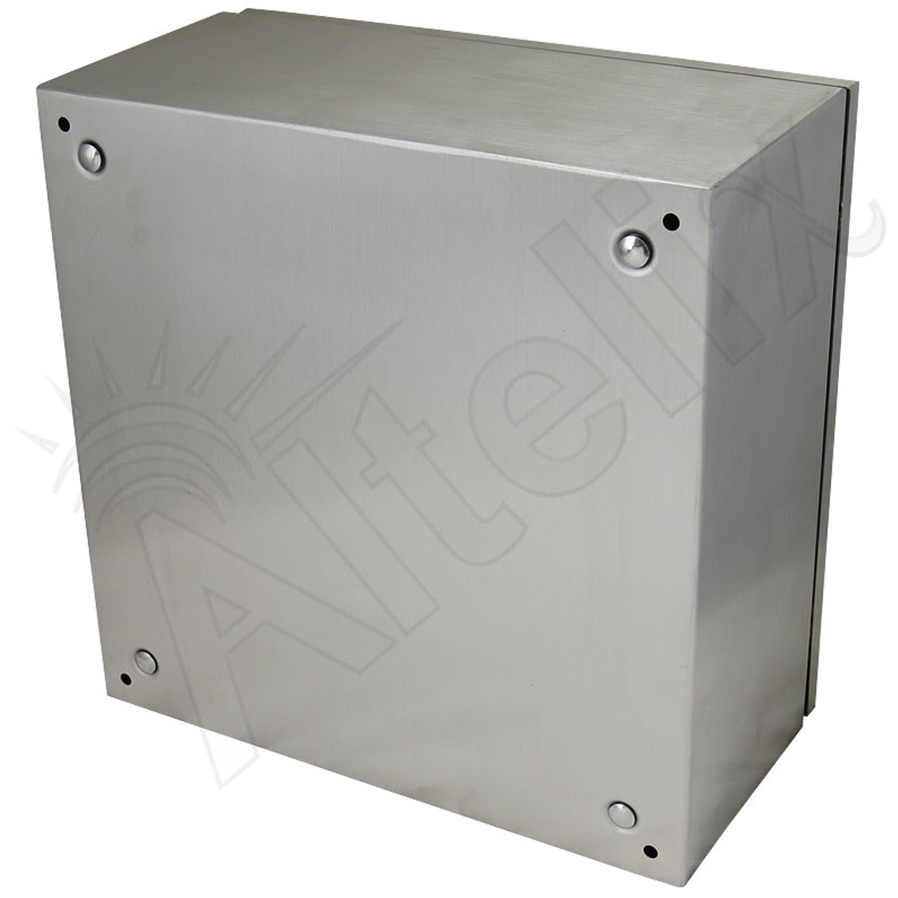 Altelix 16x16x8 Industrial DIN Rail NEMA 4X Stainless Steel Weatherproof  Enclosure