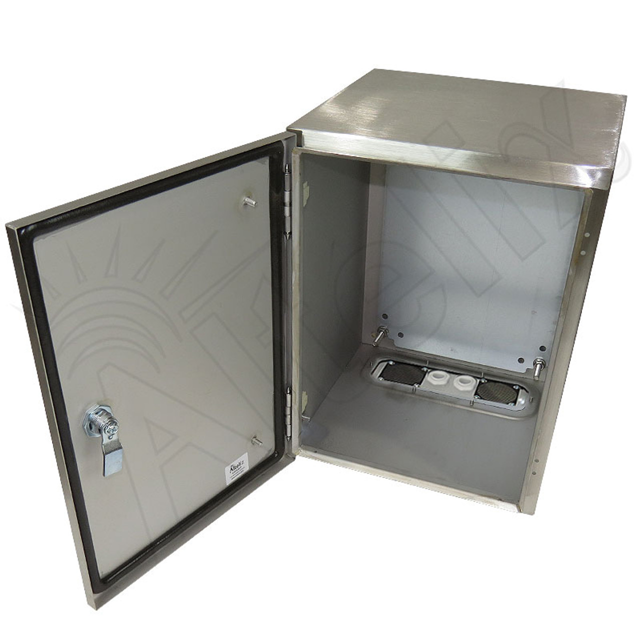 Altelix 12x9x7 PC+ABS Weatherproof Vented Utility Box NEMA Enclosure w