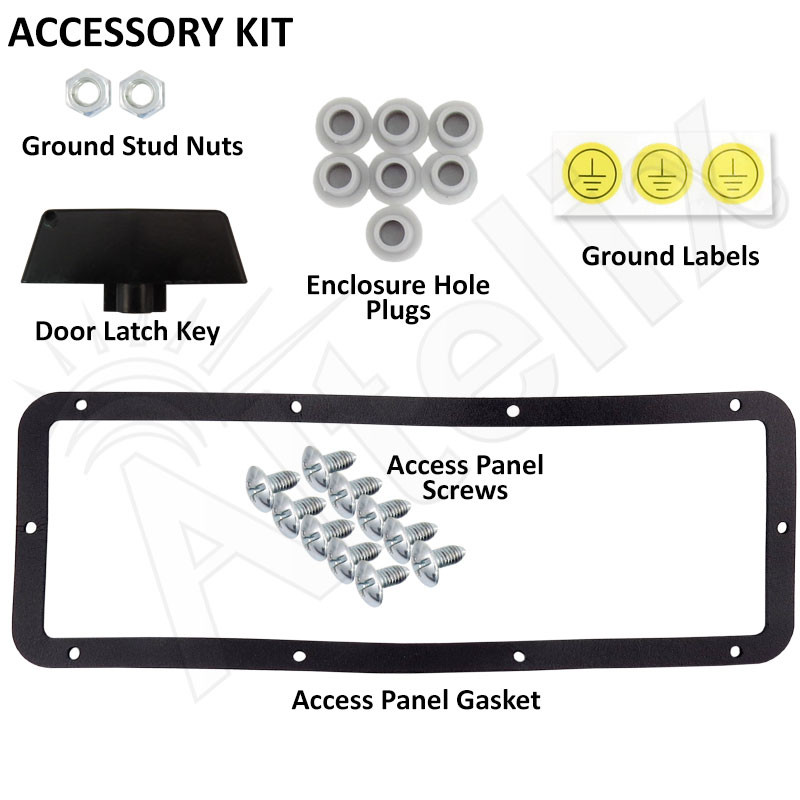 Altelix 20x16x12 NEMA 4X Stainless Steel Weatherproof Enclosure