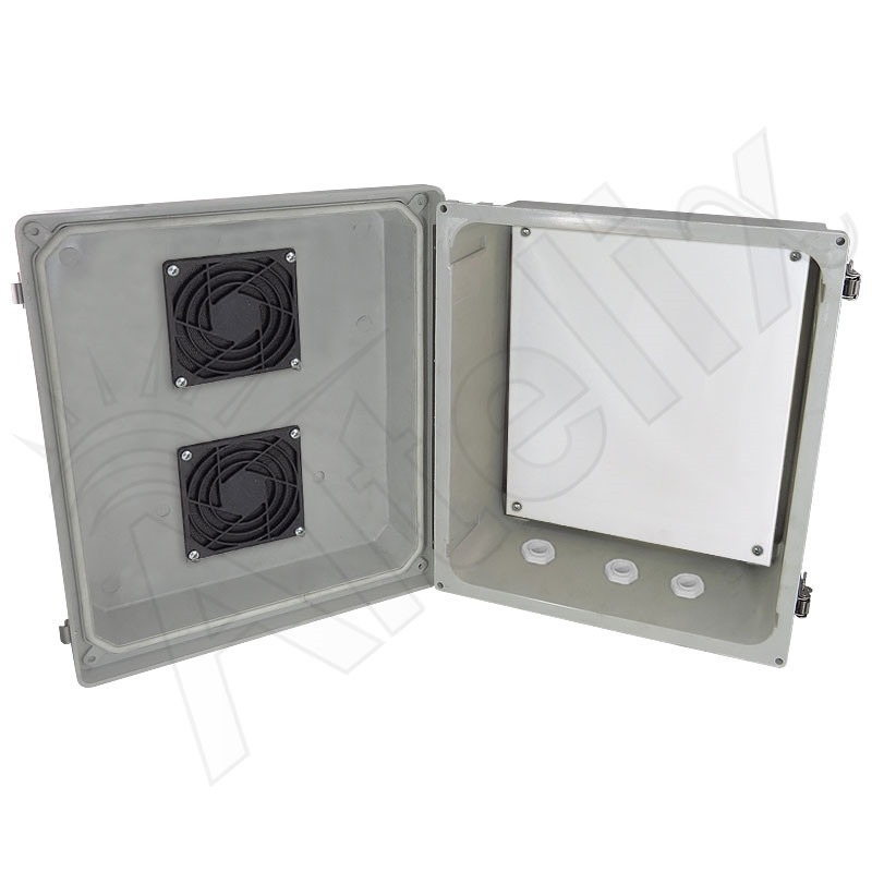 Altelix 14x12x8 Vented Fiberglass Outdoor RF Transparent WiFi NEMA