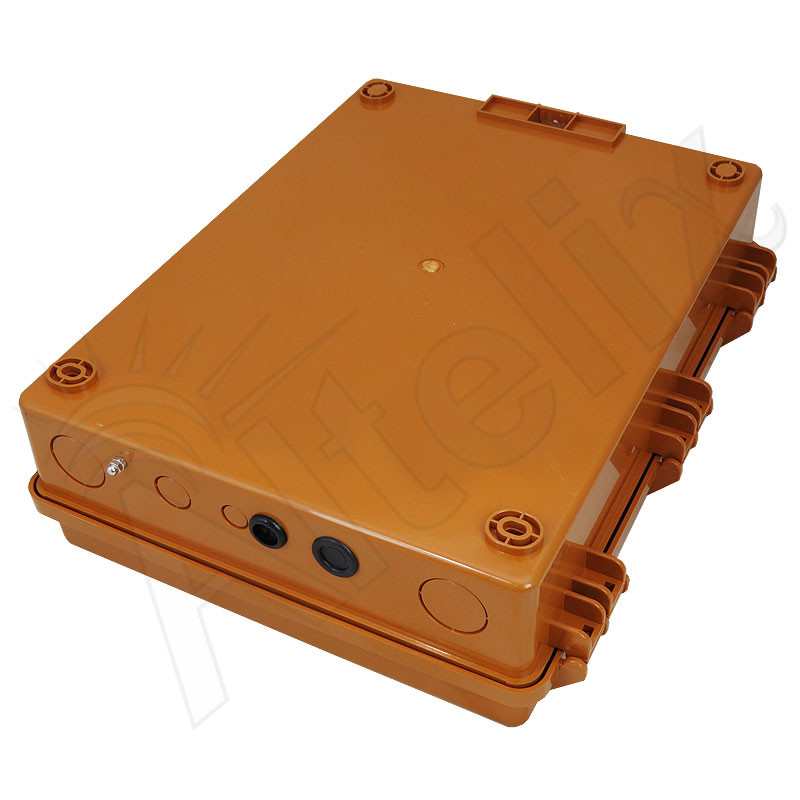 Altelix 17x14x6 NEMA Polycarbonate Utility Box – Tactical Brown