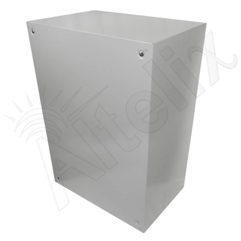 Altelix 32x24x16 NEMA 4X Steel Weatherproof Enclosure with Single