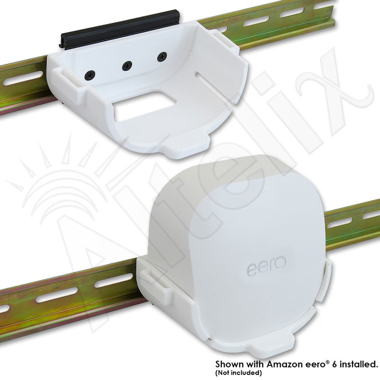 Altelix DIN Rail Mount for  eero® 6 - Compatible with eero