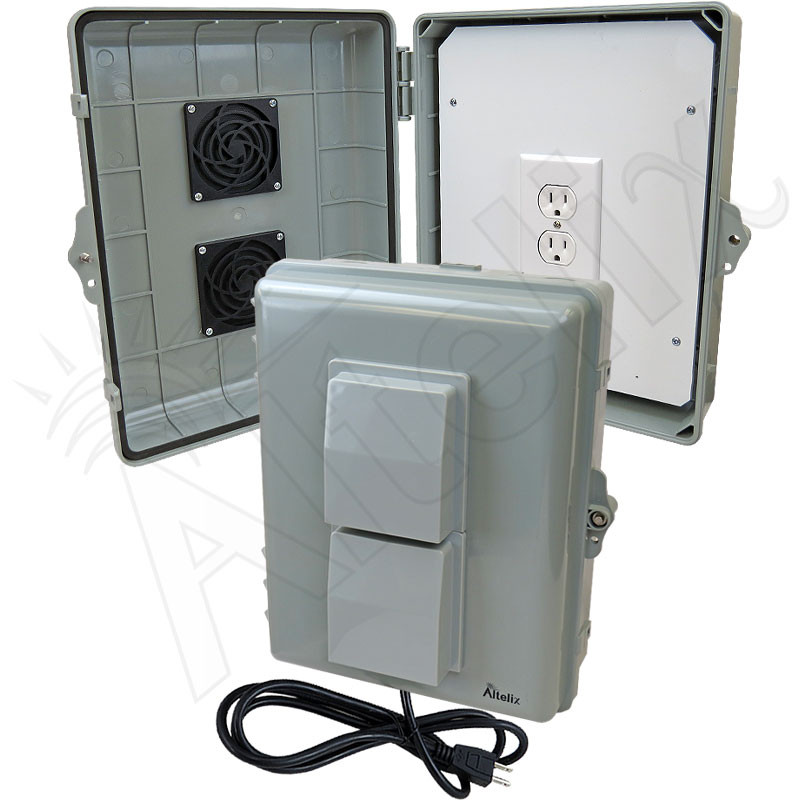 ＥＬＰCDボックスセット Altelix 14x11x5 NEMA Polycarbonate Weatherproof Vented Utility Box