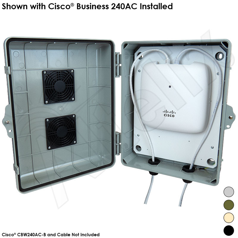 Altelix Vented Weatherproof Enclosure for Cisco® Business 240AC