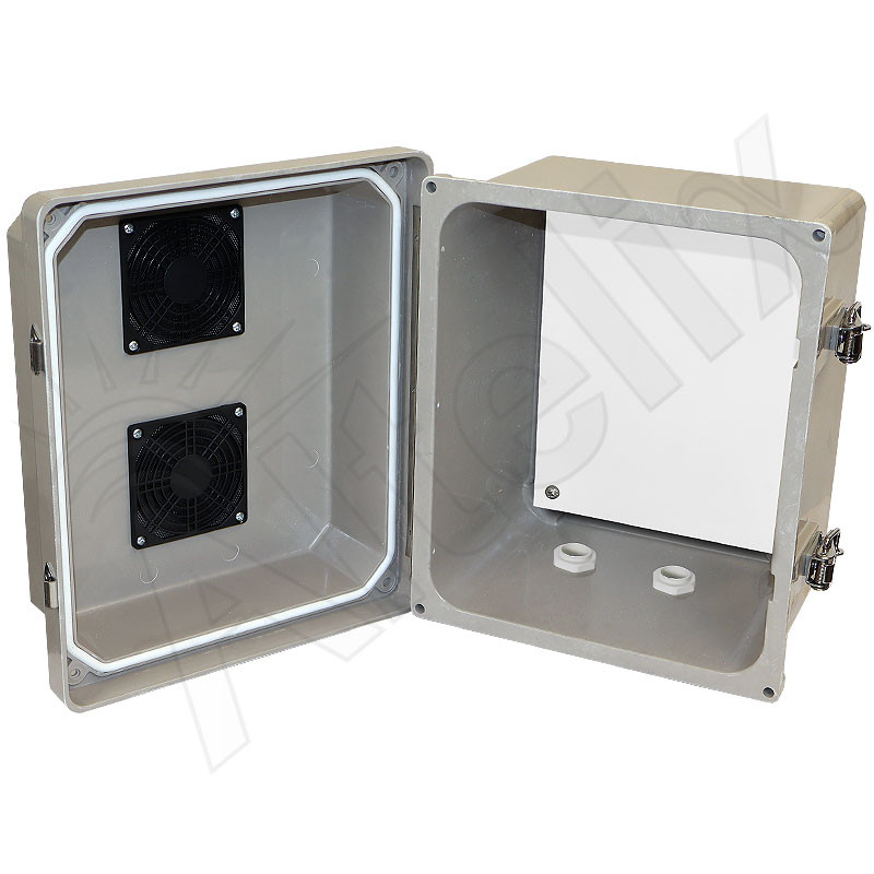 Altelix 10x8x8 Fiberglass Vented Indoor / Outdoor RF Transparent