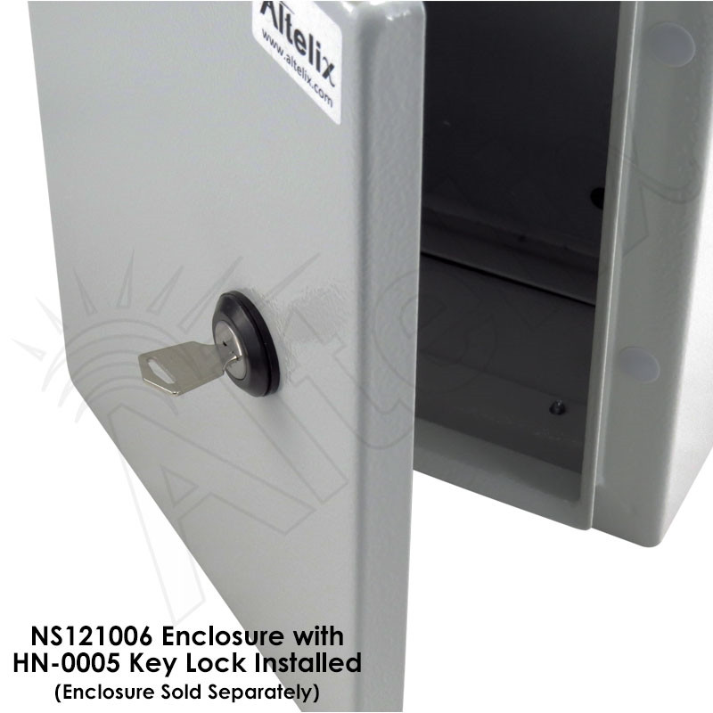 Keyed Lock Set with Keys for NS/NX/NFC Series Enclosures - Altelix