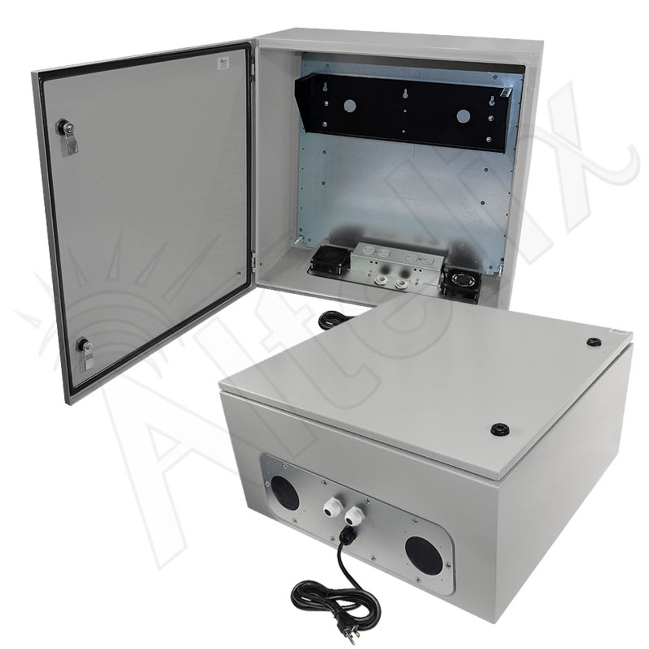 Altelix 24x24x12 120VAC 20A Steel NEMA Enclosure for UPS
