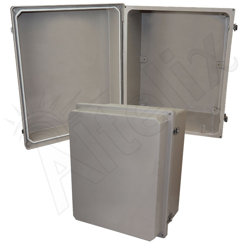Altelix 20x16x12 Fiberglass Weatherproof NEMA 4X Enclosure - Altelix