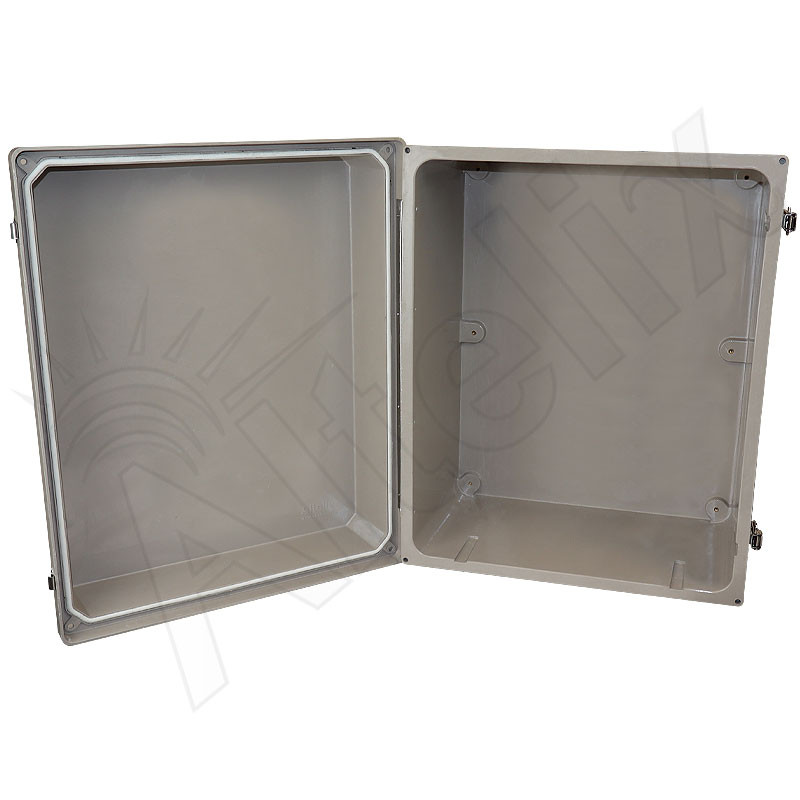 Altelix 20x16x12 Fiberglass Weatherproof NEMA 4X Enclosure - Altelix