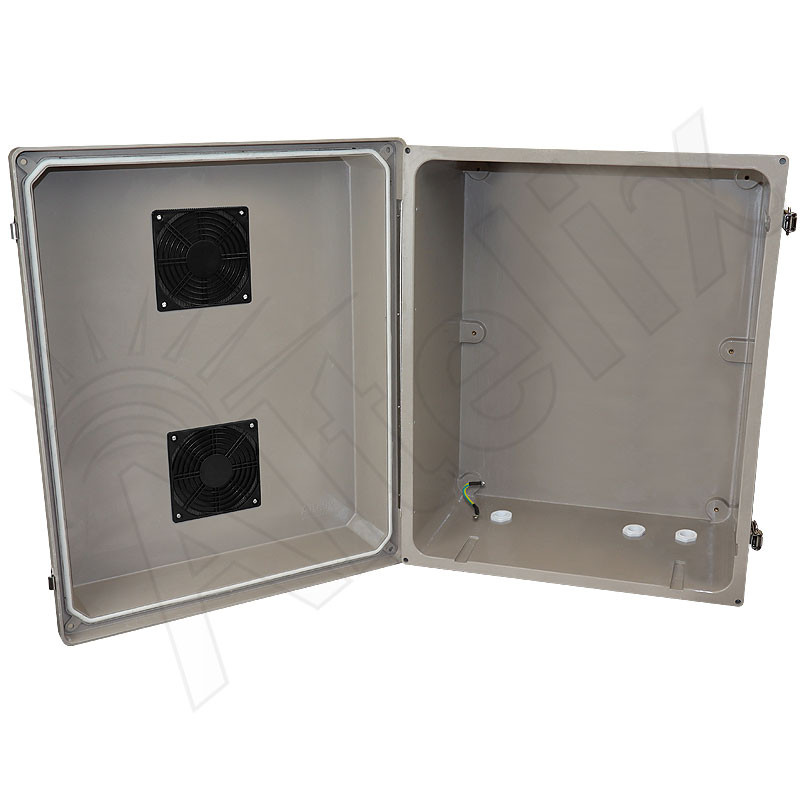 Altelix 20x16x12 Fiberglass Weatherproof Vented NEMA Enclosure