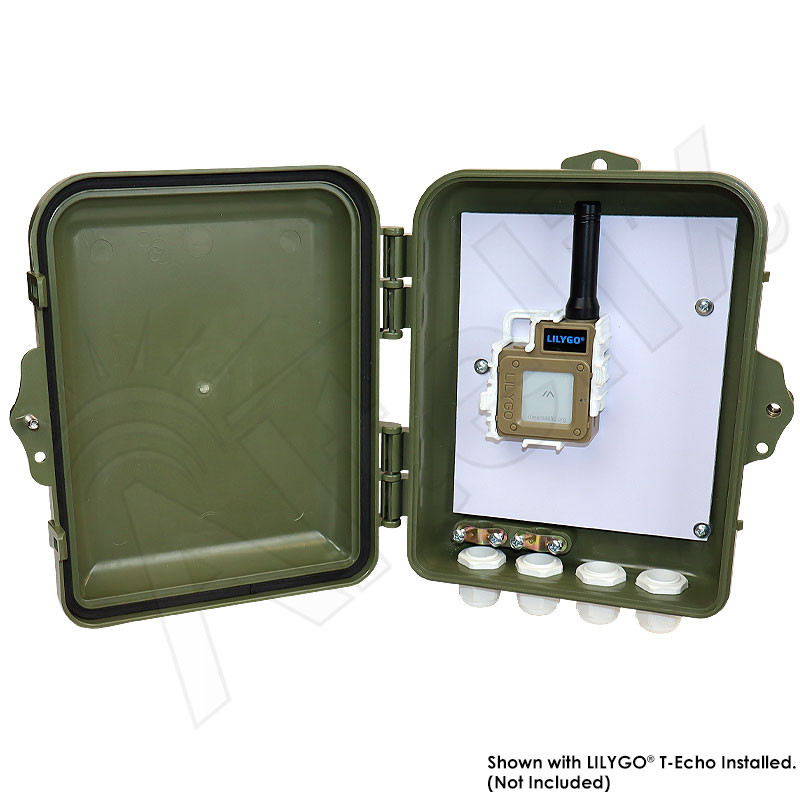 Altelix Solar Powered Weatherproof NEMA 4X Enclosure for LILYGO® T