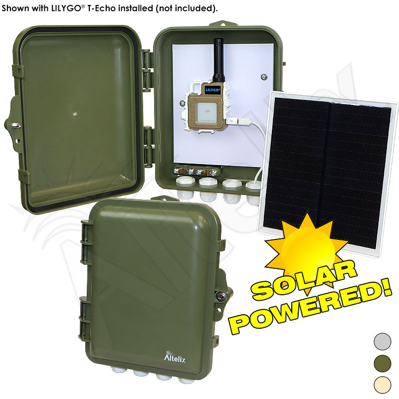 エル エメラルドボックス Altelix Solar Powered Weatherproof NEMA 4X Enclosure for LILYGO® T