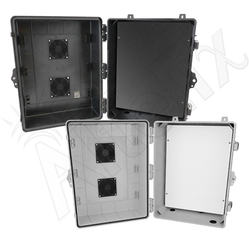 Altelix 17x14x9 Polycarbonate Vented Enclosure with No-Drill