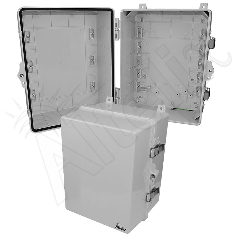 Altelix 14x11x9 NEMA 4X Polycarbonate Outdoor Enclosure