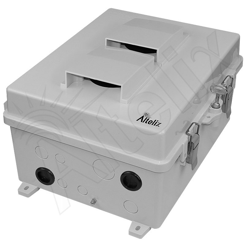Altelix 14x11x7 Polycarbonate + ABS Vented RF Transparent Outdoor