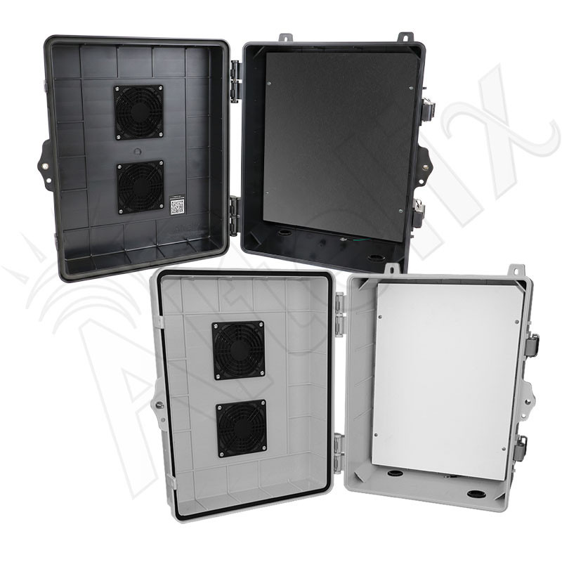 HITAC アルミボックス Altelix 14x11x7 Polycarbonate Vented Outdoor Enclosure with No