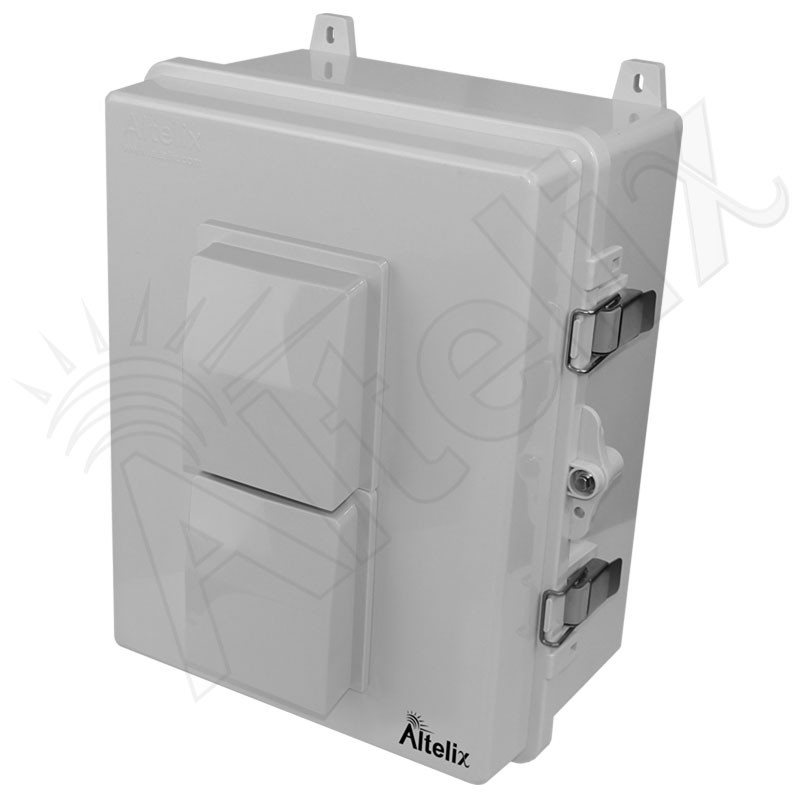 Altelix 14x11x7 Polycarbonate Vented Outdoor Enclosure