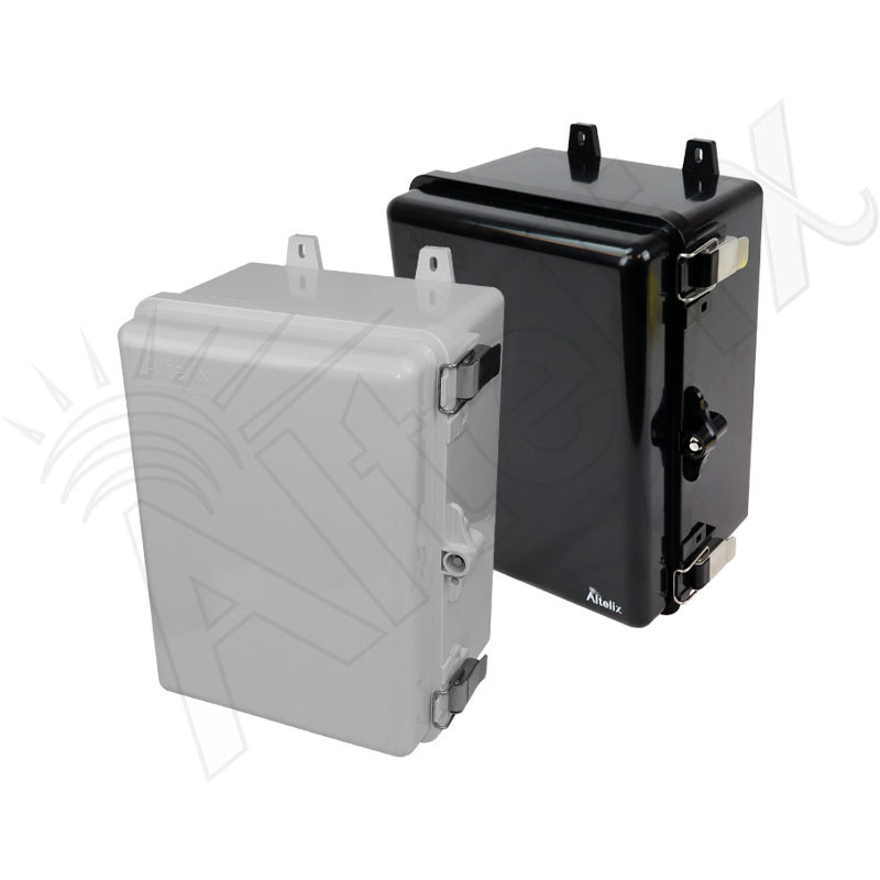 Altelix 12x9x7 NEMA 4X Polycarbonate Enclosure with 120 VAC