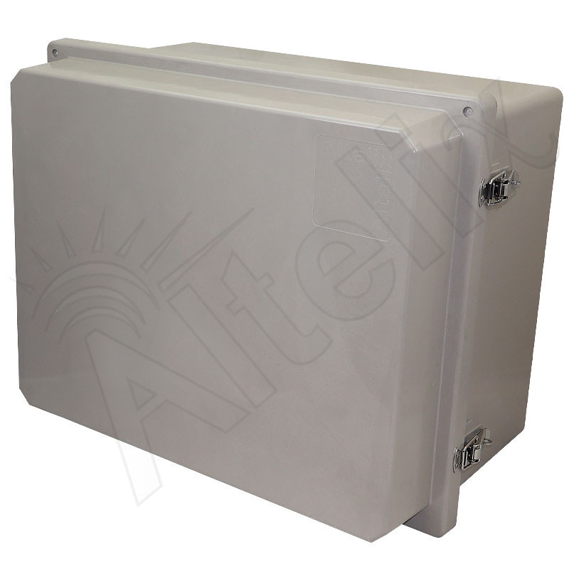 Altelix 16x20x12 Fiberglass Weatherproof NEMA 4X Enclosure with 19