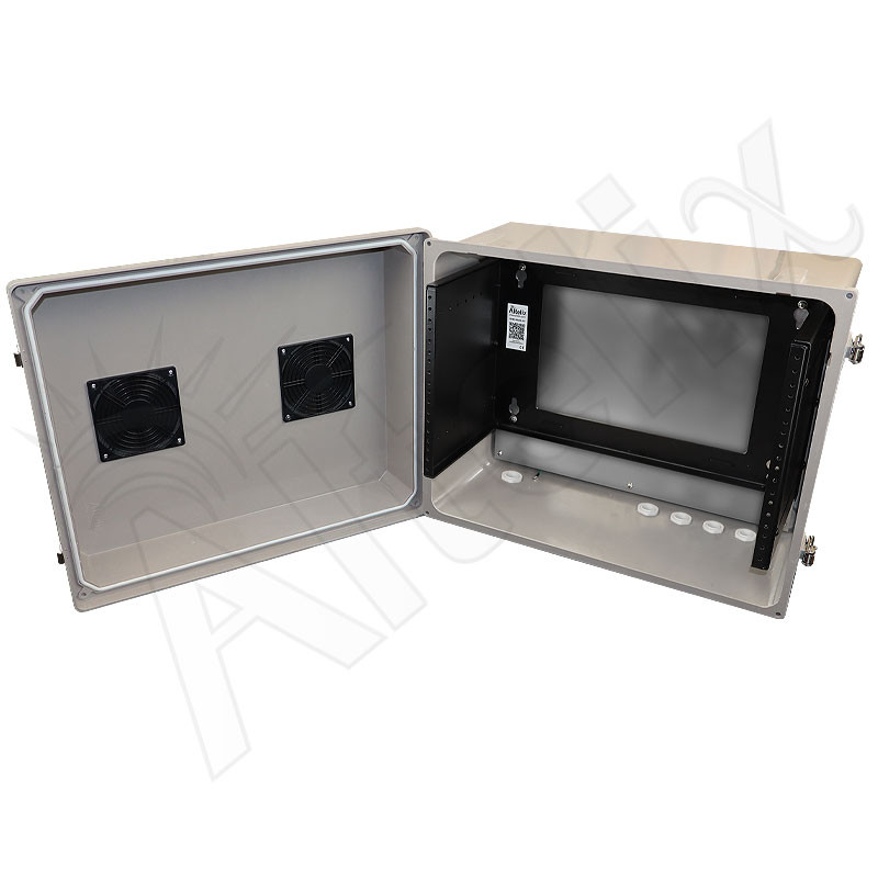 Altelix 16x20x12 Fiberglass Weatherproof Vented NEMA Enclosure