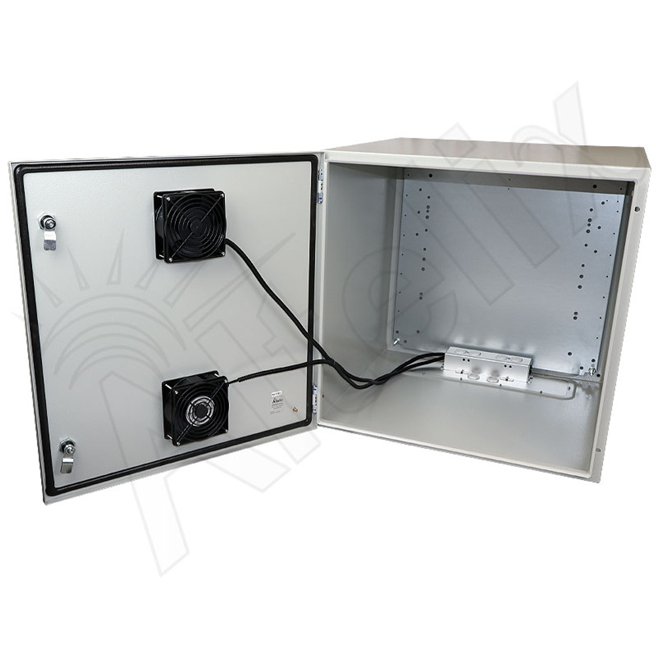 Altelix 24x24x24 Steel Weatherproof NEMA Enclosure with Dual