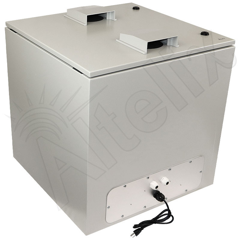Altelix 24x24x24 Steel Weatherproof NEMA Enclosure with 19