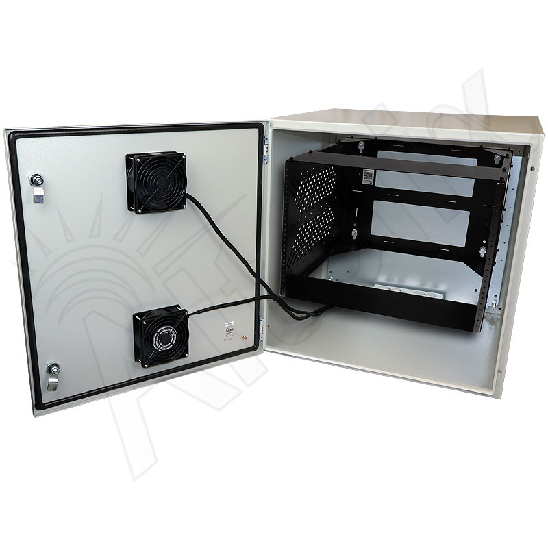 Altelix 24x24x24 Steel Weatherproof NEMA Enclosure with 19