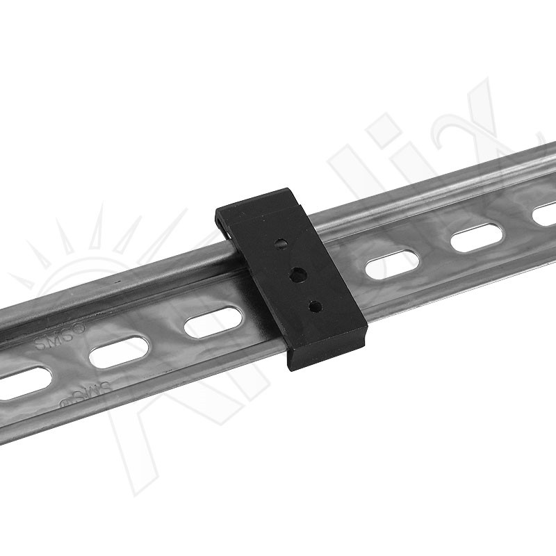 20mm Wide Aluminum DIN Rail Mounting Clip for 35mm Top Hat Rail