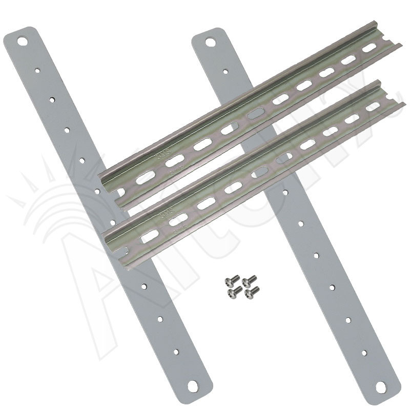 Wwd30 Mounting Rails DIN Rail Mounting Frame and Rails Kit for NF14 Series Enclosures - Altelix