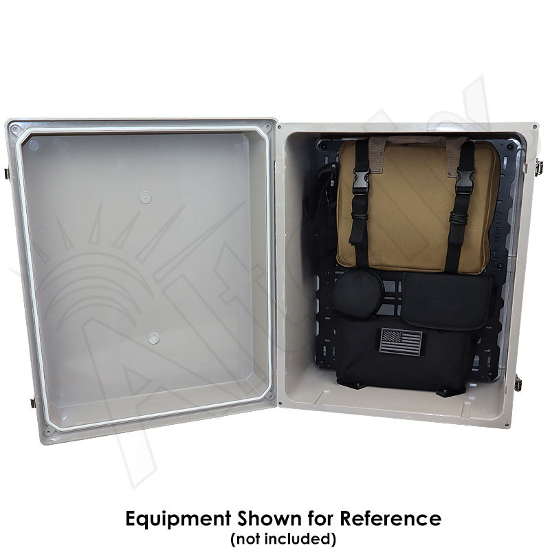 Altelix 20x16x12 Weatherproof Tactical MOLLE Panel Enclosure - Altelix