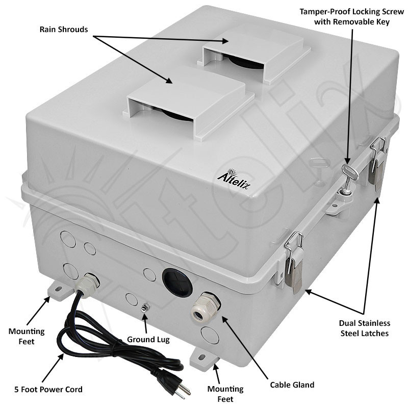 Altelix Fan Cooled Weatherproof Enclosure for Marantz® Model M1