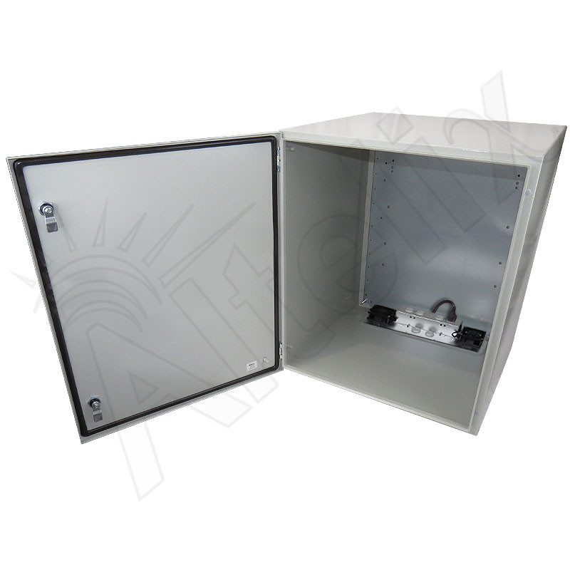 Altelix 28x24x24 Steel Heated Weatherproof NEMA Enclosure with